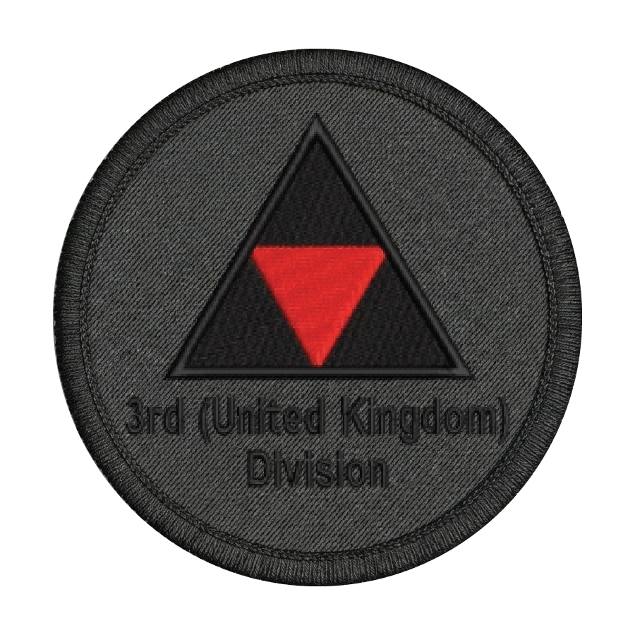 3rd United Kingdom Division Patch