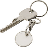 Trolley Coin Keyring