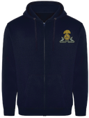 Lancashire Fusiliers Zipped Hoodie