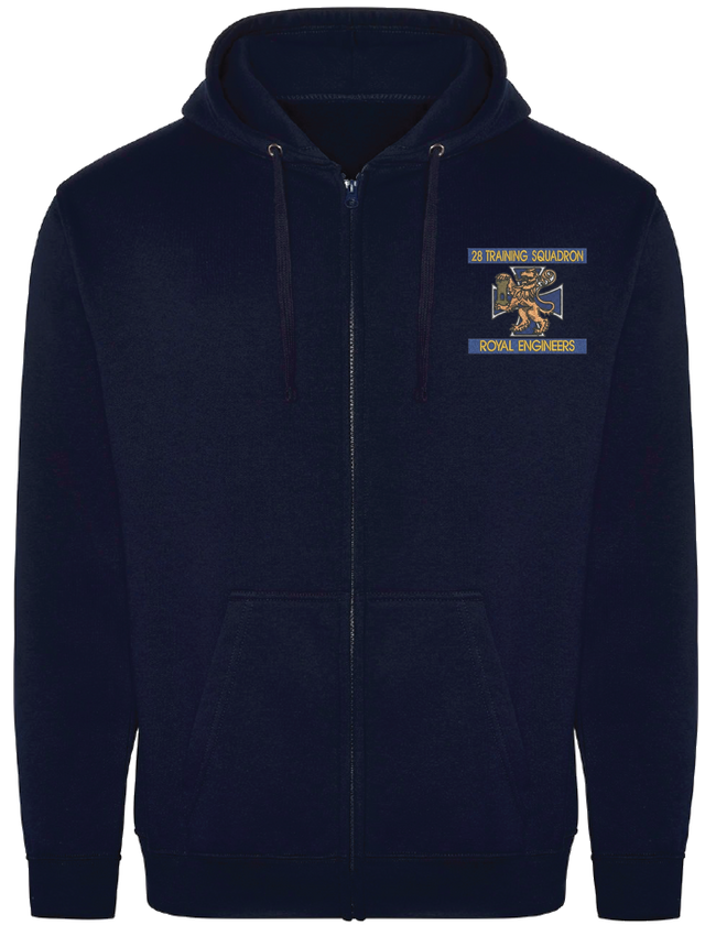 28 Training Sqn Zipped Hoodie