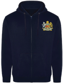 Manchester Regiment Zipped Hoodie
