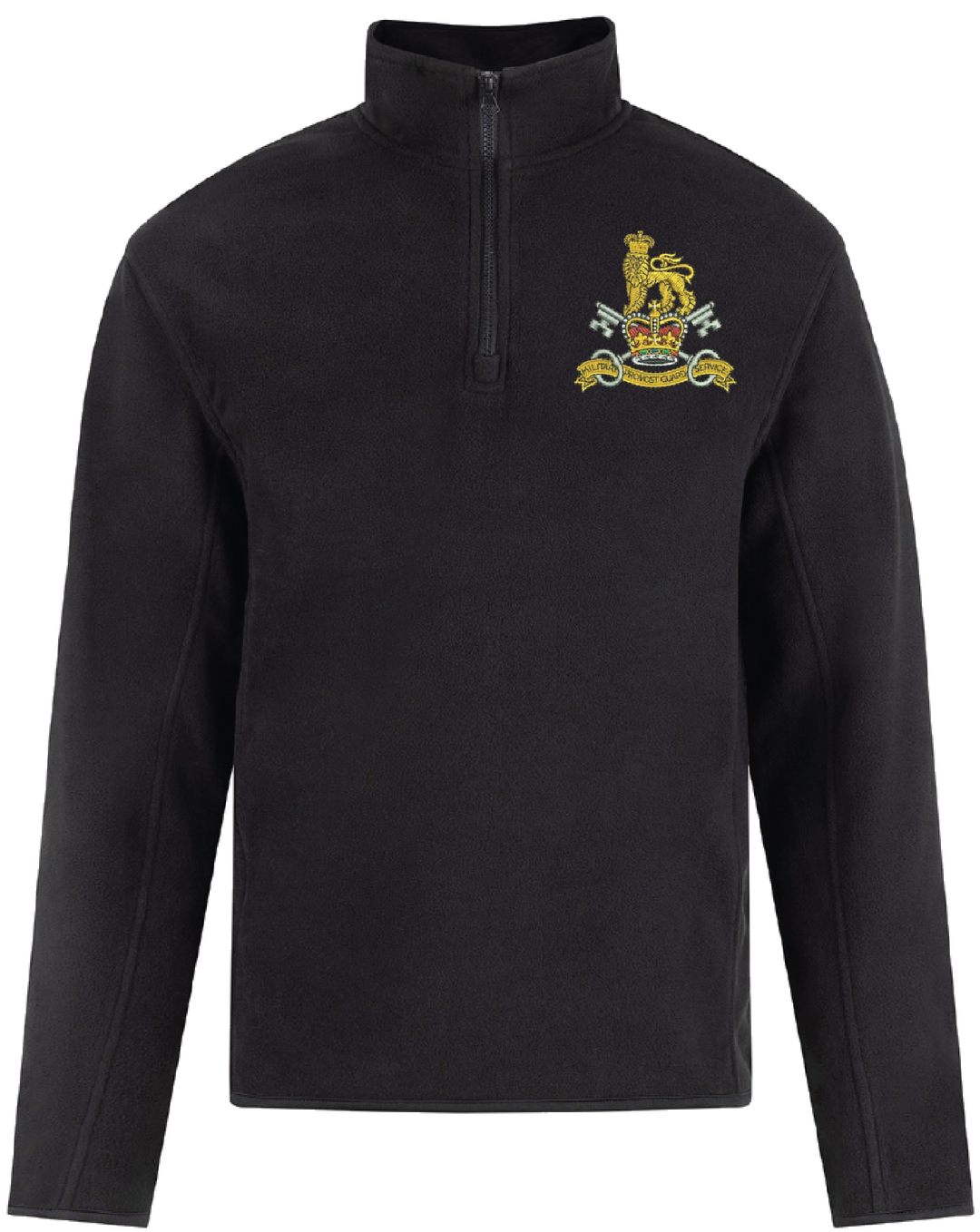 Military Provost Guard Service Quarter Zip Fleece