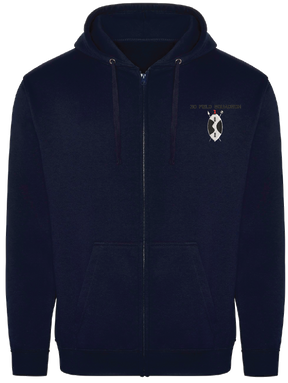 30 Fd Sqn Zipped Hoodie
