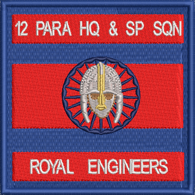 12 Para HQ & Sp Sqn Embroidered Badge