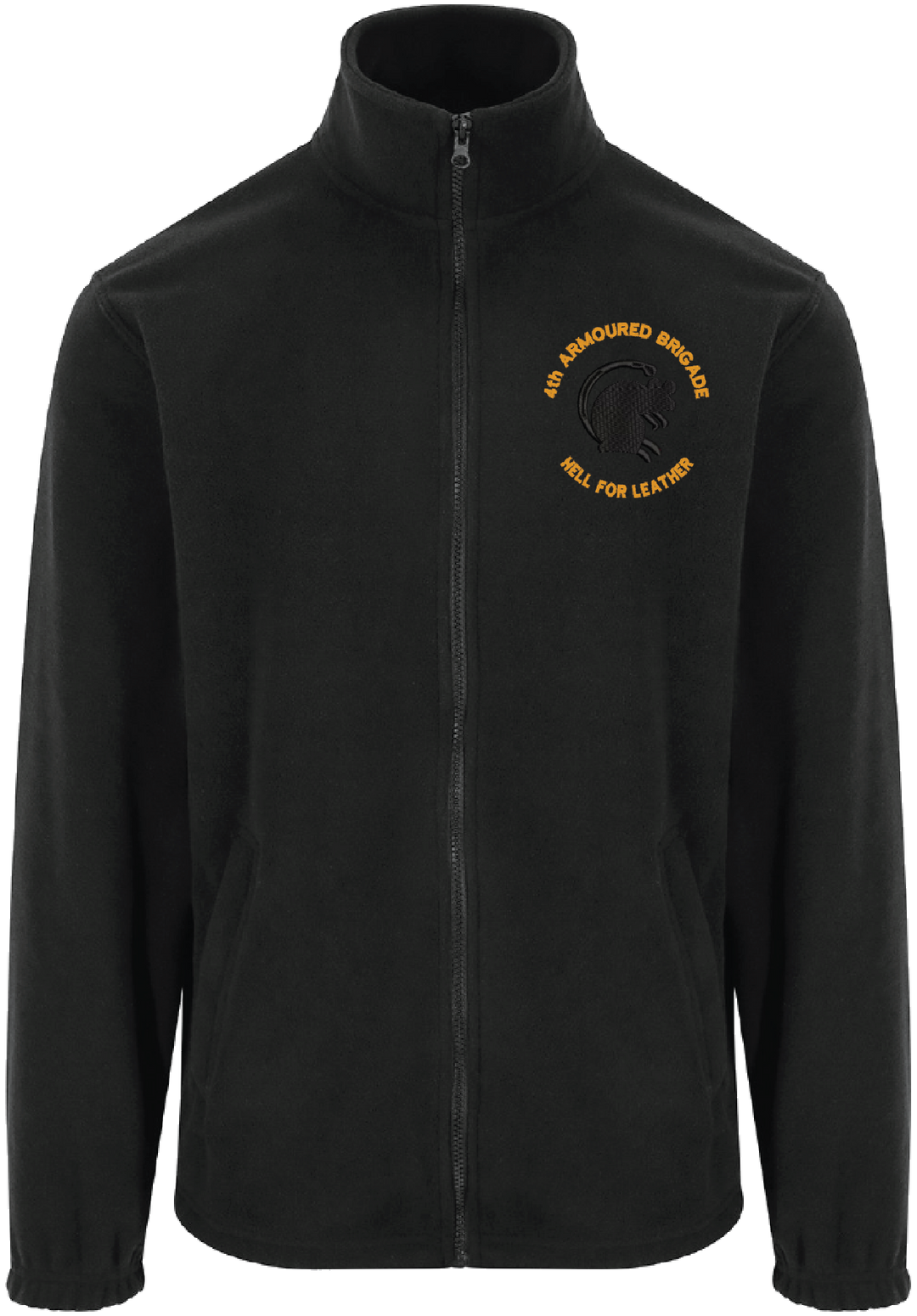 4th Armoured Brigade Zipped Fleece
