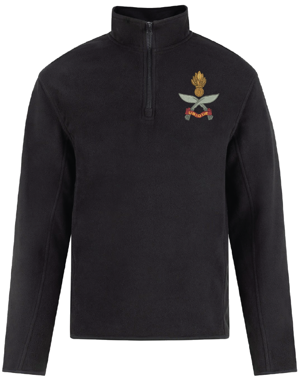 Queens Gurkha Engineers Quarter Zip Fleece