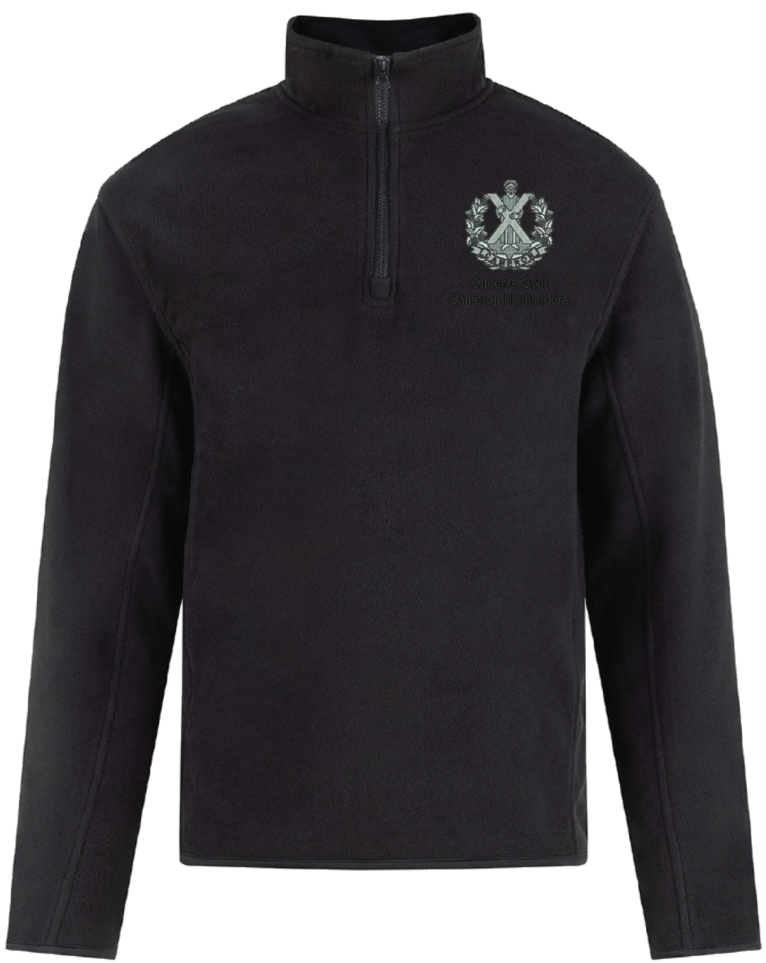 Queen’s Own Cameron Highlanders Quarter Zip Fleece