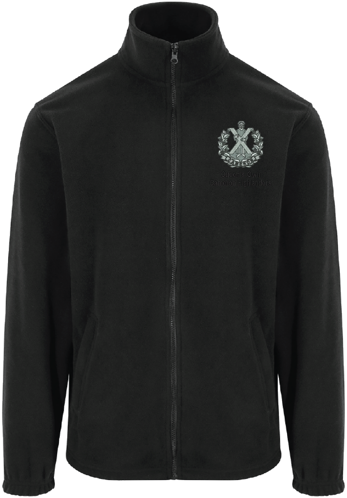 Queen’s Own Cameron Highlanders Zipped Fleece