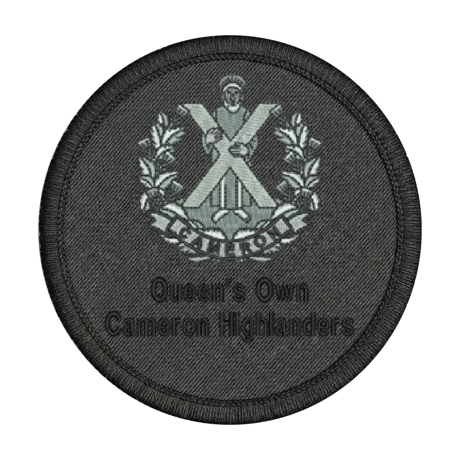 Queen’s Own Cameron Highlanders Patch