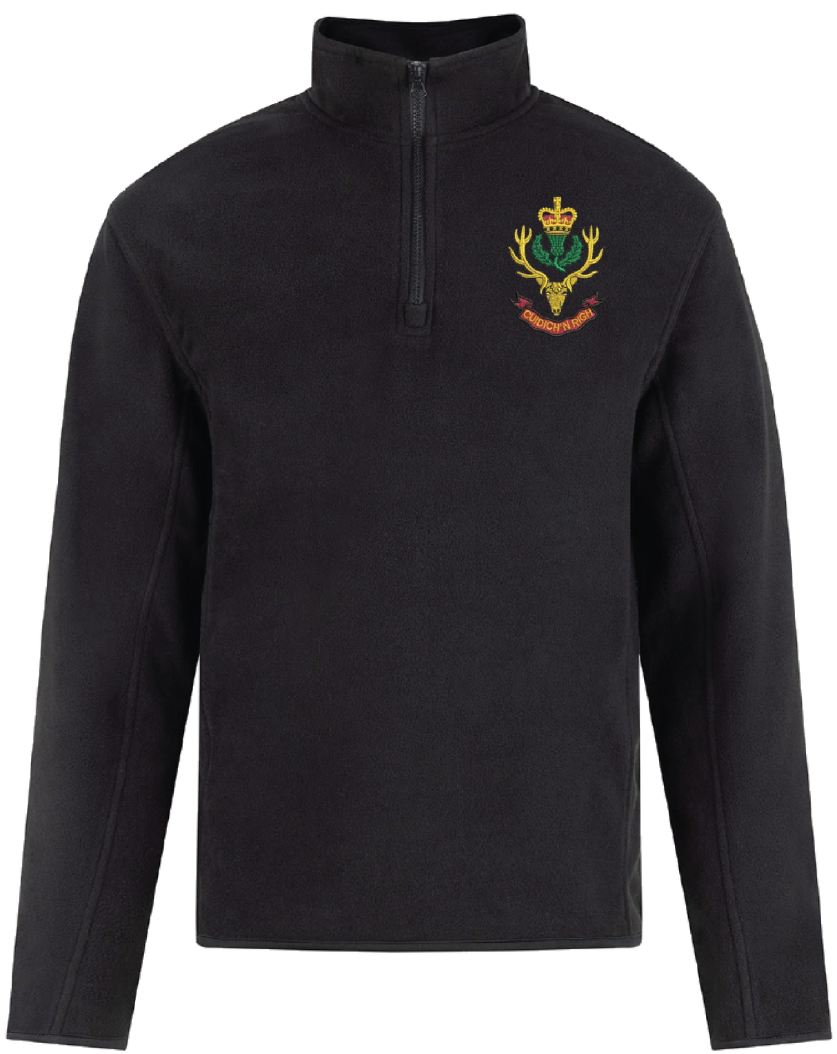 Queen’s Own Highlanders Quarter Zip Fleece
