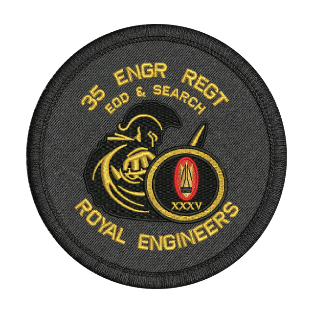 35 Engr Regt EOD Search Patch