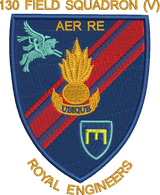 130 Fd Sqn (V) Embroidered Polo