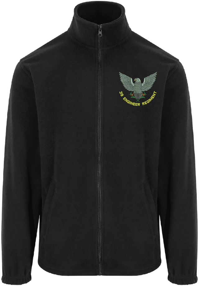 39 Engr Regt Zipped Fleece