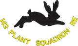143 Plant Squadron RE Embroidered Polo Shirt