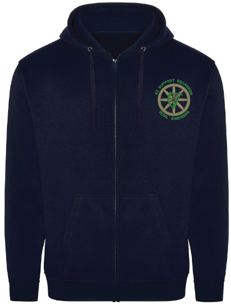 43 Sp Sqn Zipped Hoodie