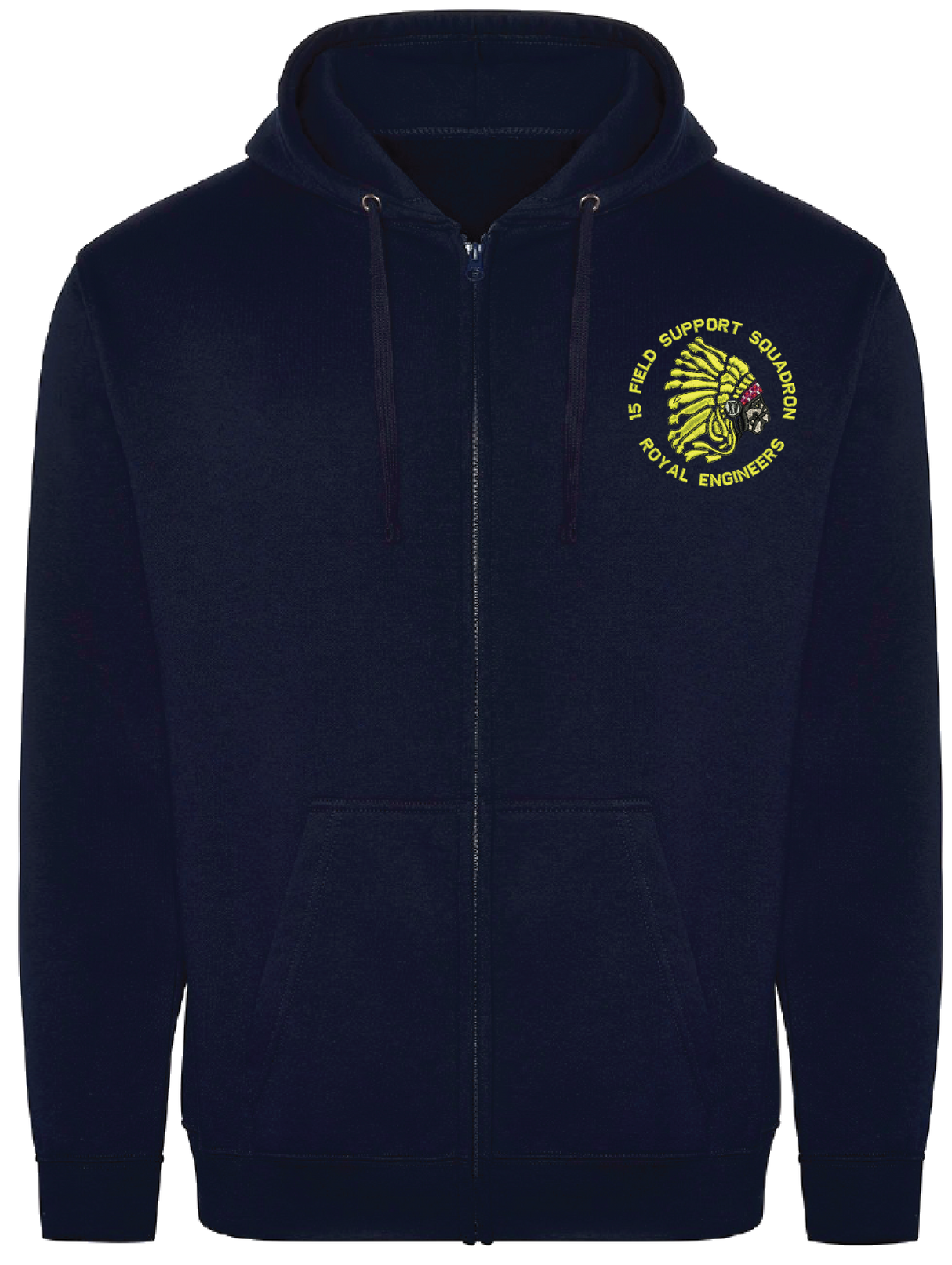 15 Field Supp Sqn Zipped Hoodie