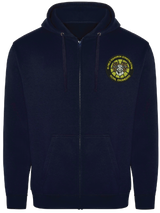 53 Fd Sqn Construction Zipped Hoodie