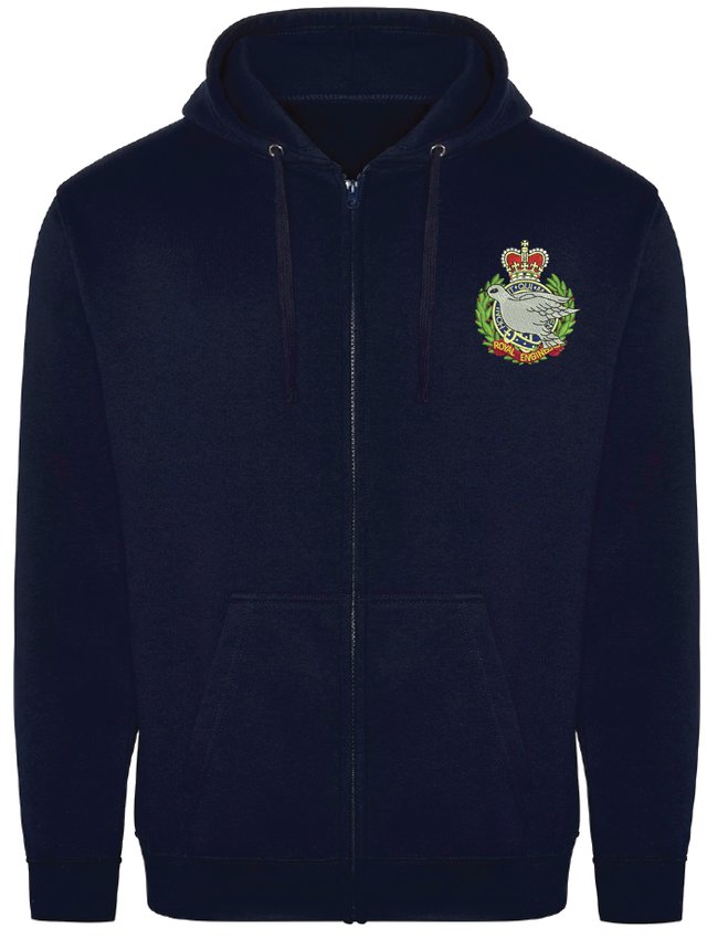 55 Training Squadron Zipped Hoodie