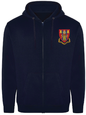 59 Fd Sqn Zipped Hoodie