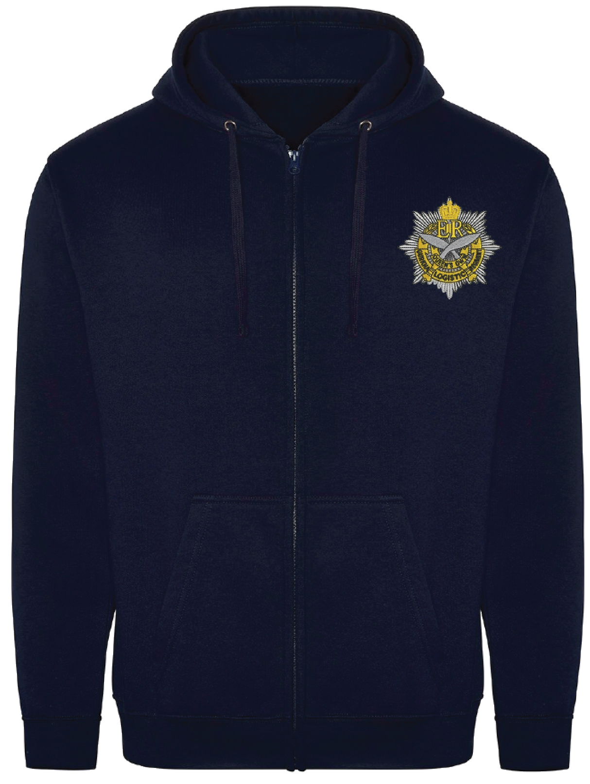 10 Queen’s Own Gurkha Logistic Regiment Zipped Hoodie