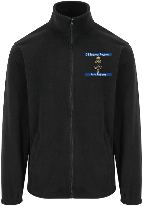 38 Engr Regt Zipped Fleece