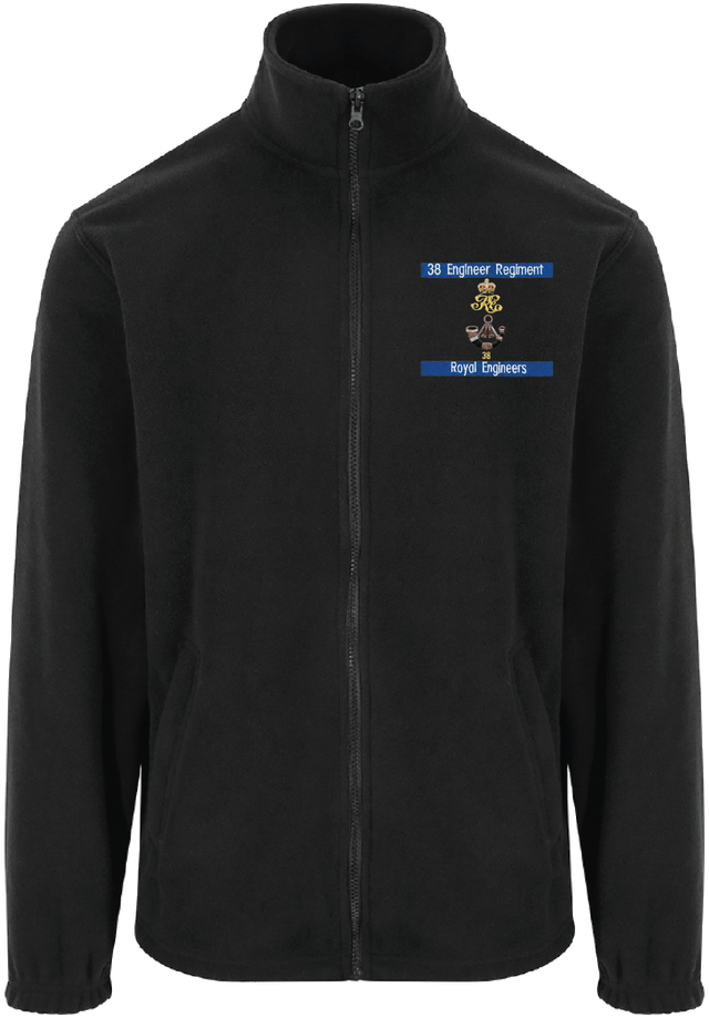 38 Engr Regt Zipped Fleece