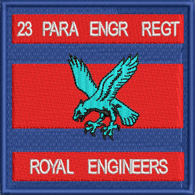 23 Para HQ & Sp Sqn Embroidered Badge