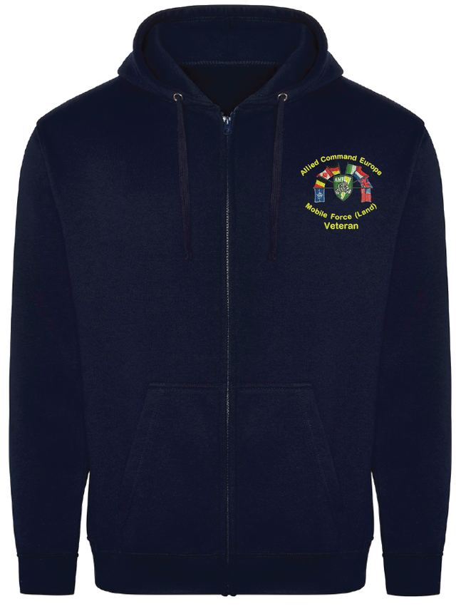 Allied Command Zipped Hoodie