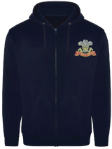 10th Royal Hussars Zipped Hoodie