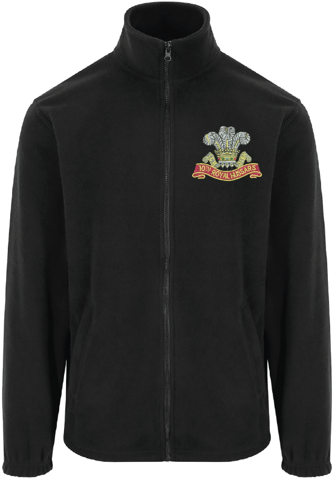10th Royal Hussars Zipped Fleece