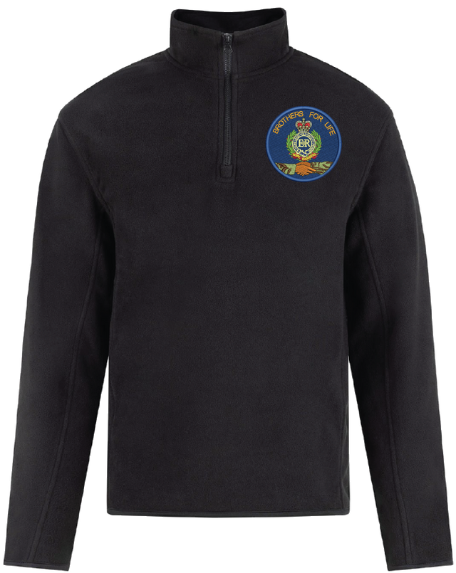 Brothers for Life Quarter Zip Fleece