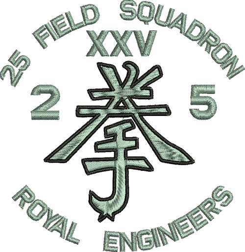 25 Fd Sqn Embroidered Polo Shirt
