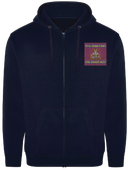Royal Mounm Zipped Hoodie
