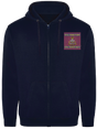 Royal Mounm Zipped Hoodie