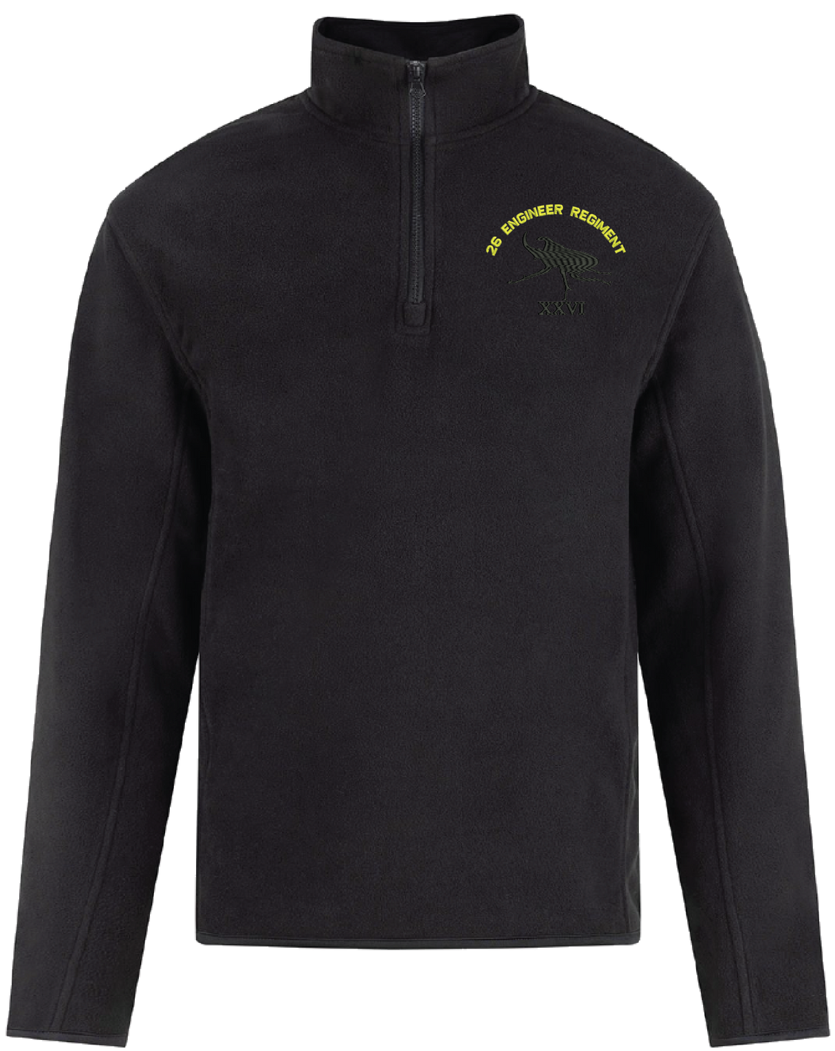 26 Engr Regt Quarter Zip Fleece