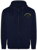 26 Engr Regt Zipped Hoodie
