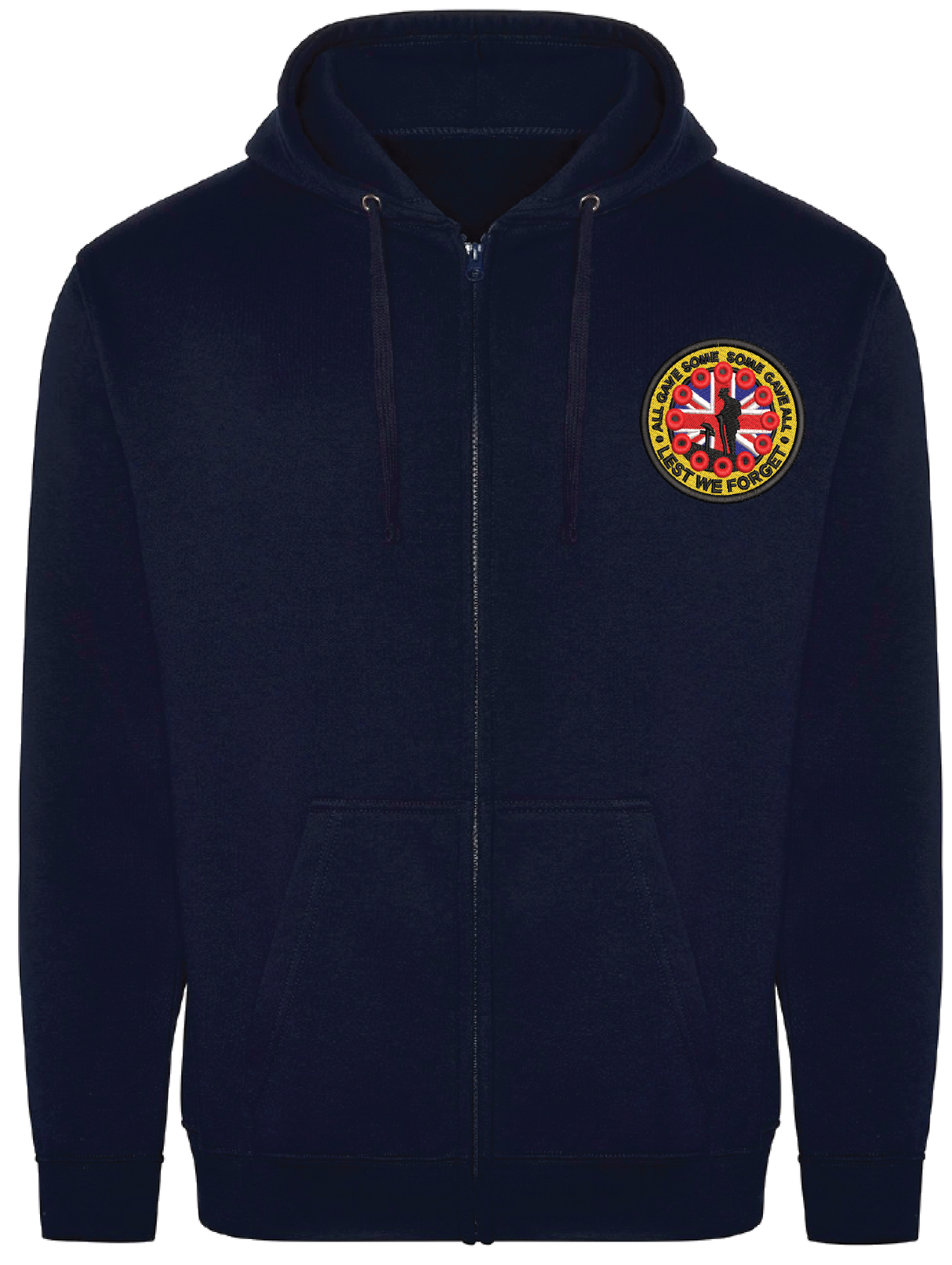 Some Gave All Zipped Hoodie
