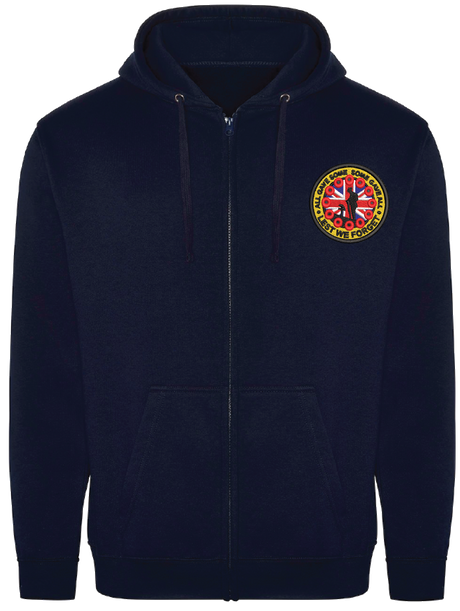 Some Gave All Zipped Hoodie