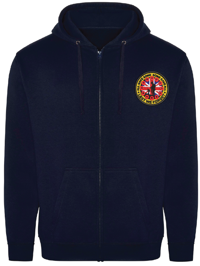 Some Gave All Zipped Hoodie