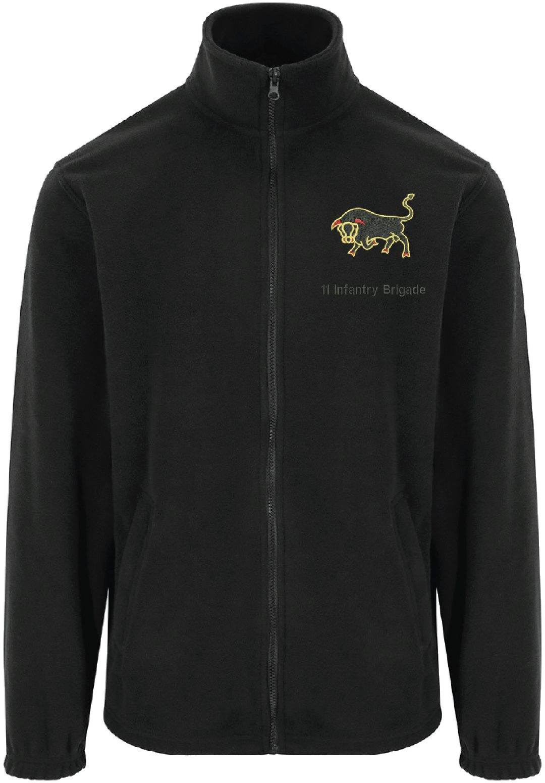 11th Infantry Brigade Zipped Fleece