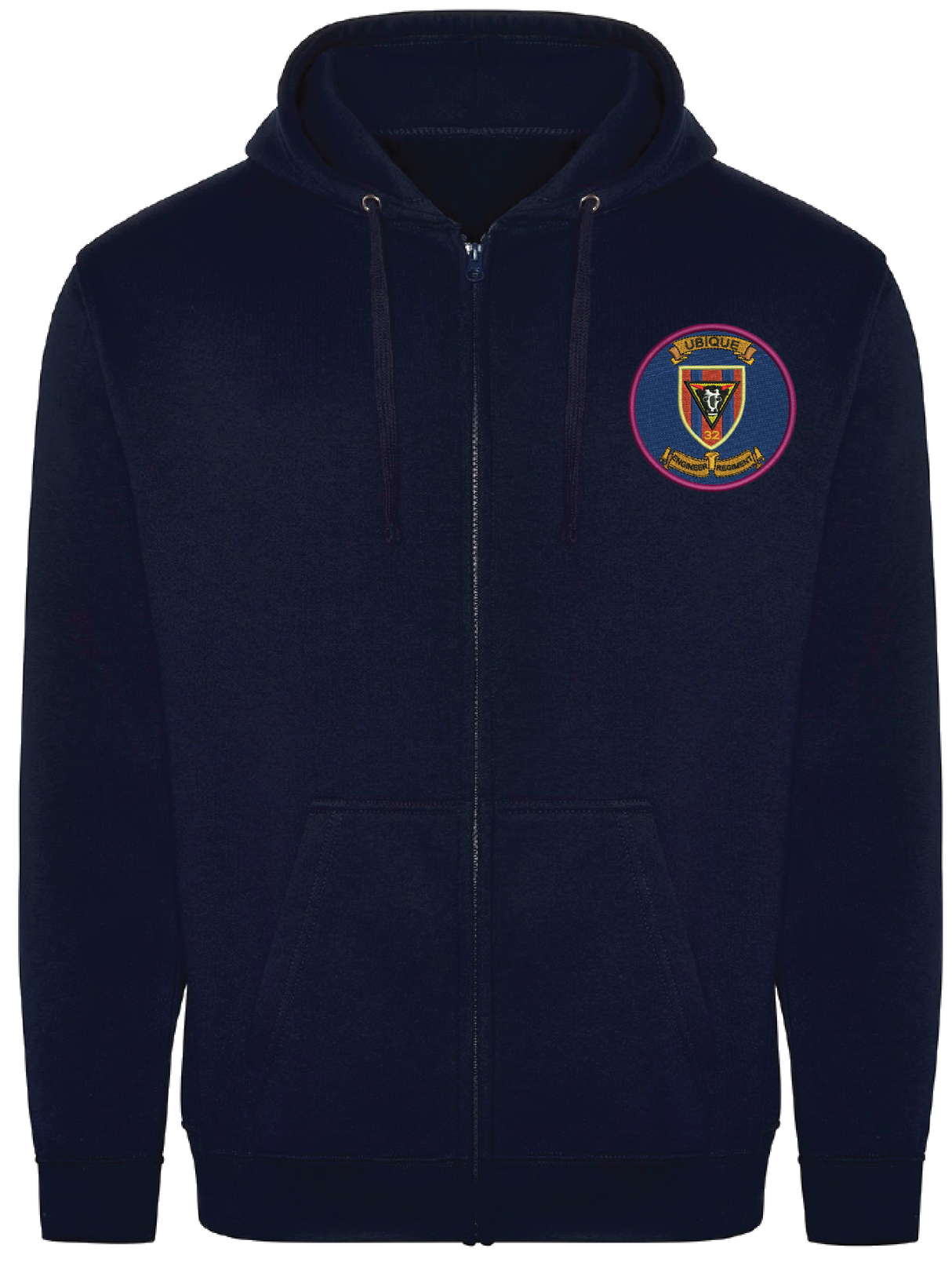 Engineer Regiment Zipped Hoodie