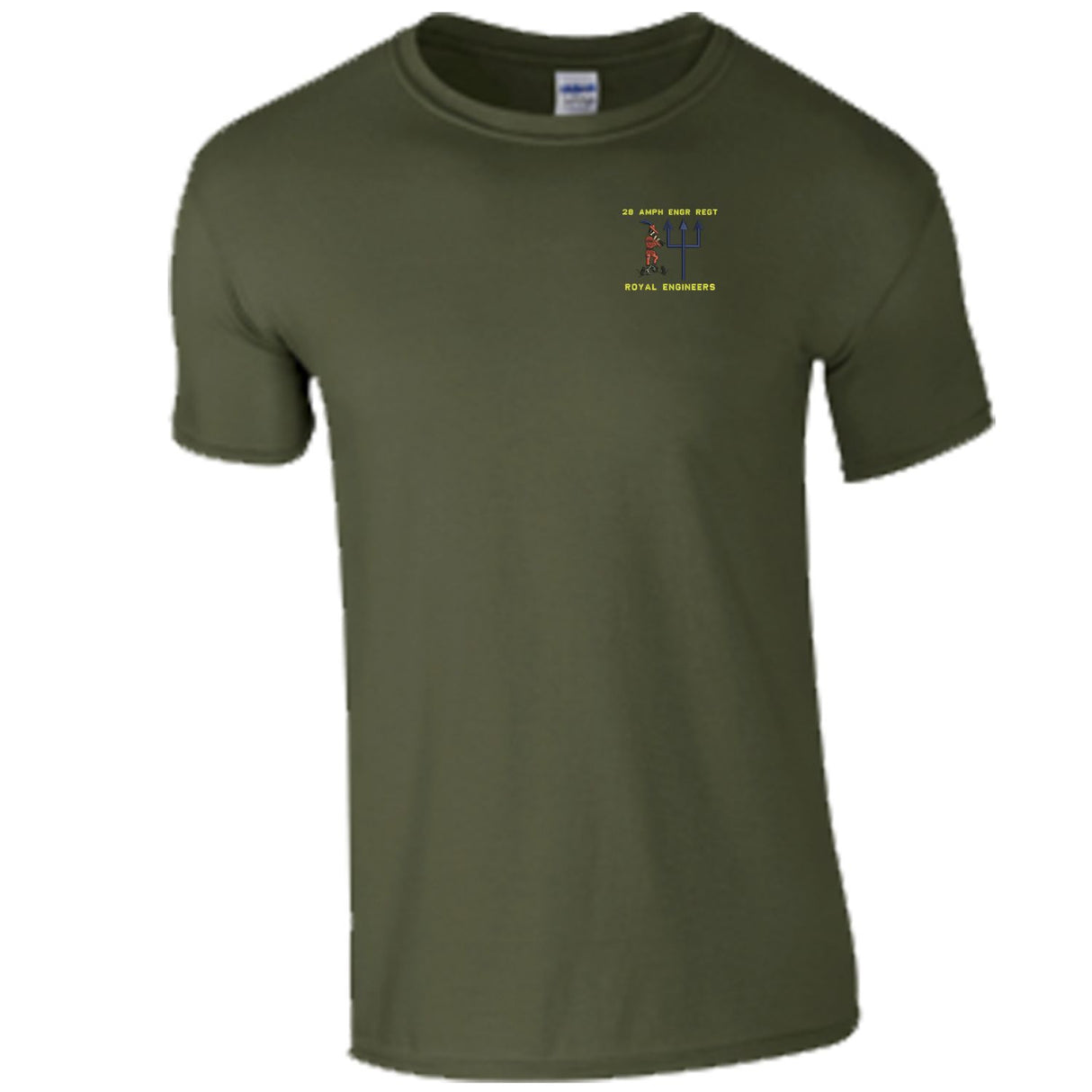 28 Amph Engr Regt Embroidered T-Shirt