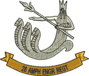 28 Amph Engr Regt Embroidered Polo Shirt