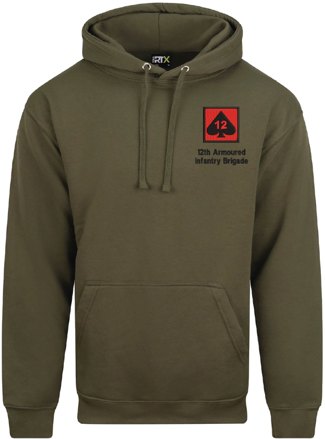 12th Armoured Infantry Brigade Hoodie