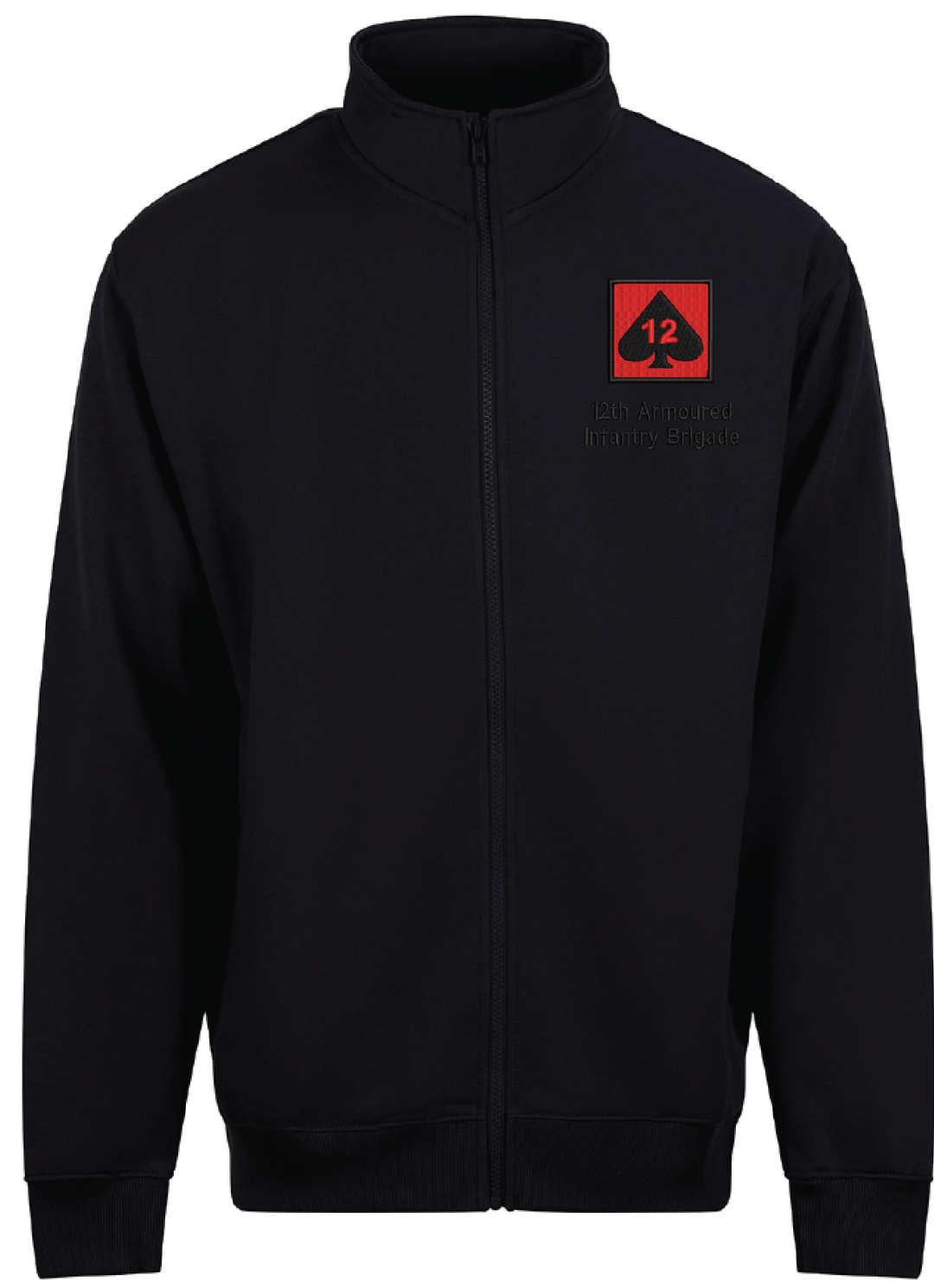 12th Armoured Infantry Brigade Zipped Jacket