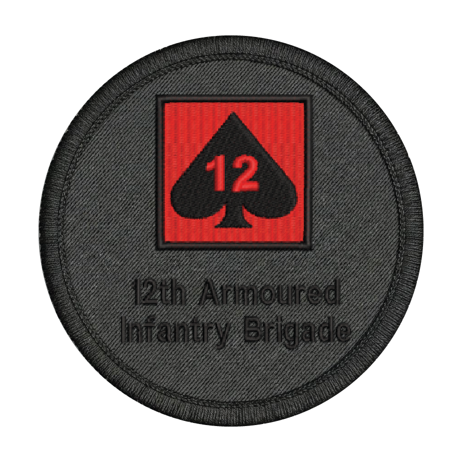 12th Armoured Infantry Brigade Patch