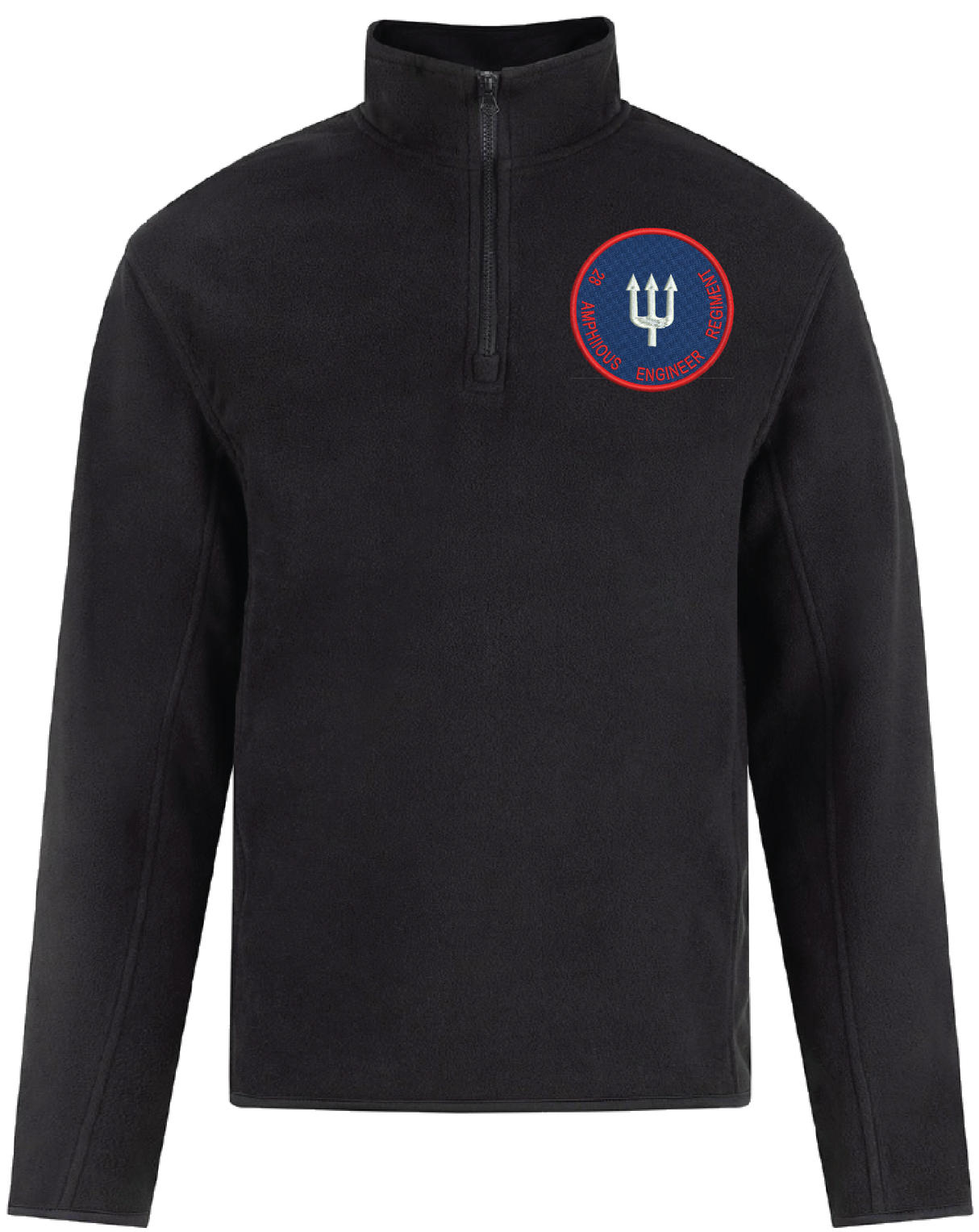 28 Amphibious Engr Regt Quarter Zip Fleece