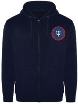 28 Amphibious Engr Regt Zipped Hoodie