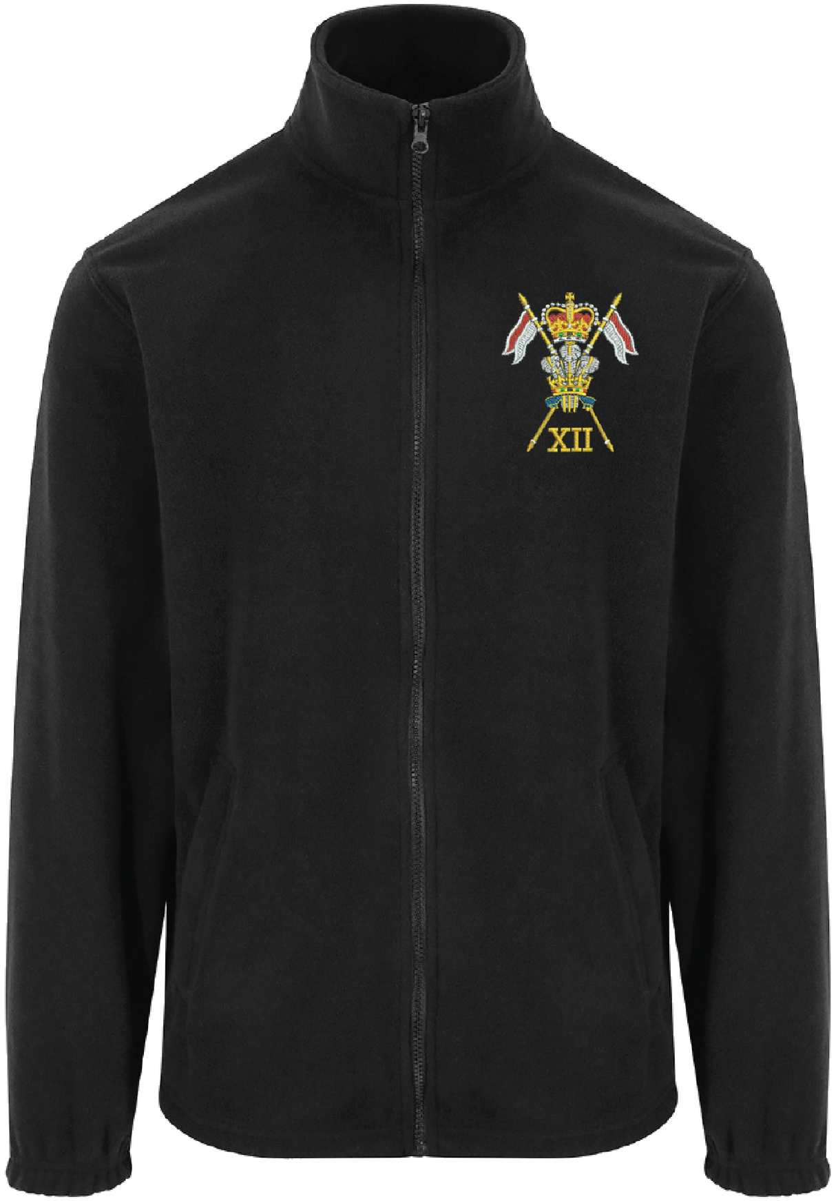 12th Royal Lancers Zipped Fleece