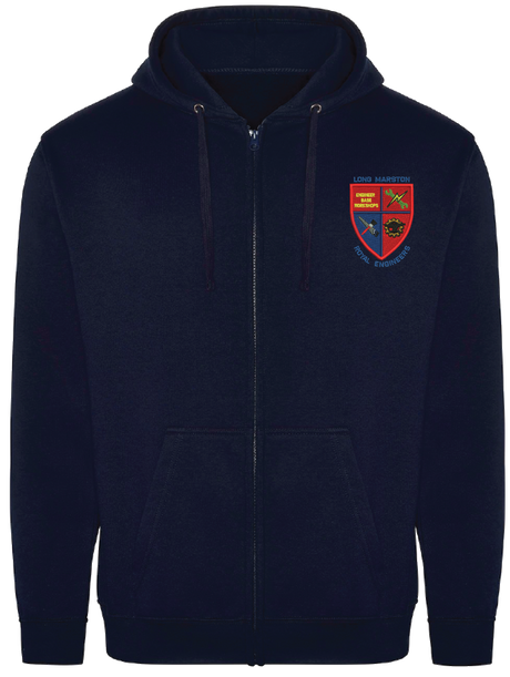 Long Marston Zipped Hoodie
